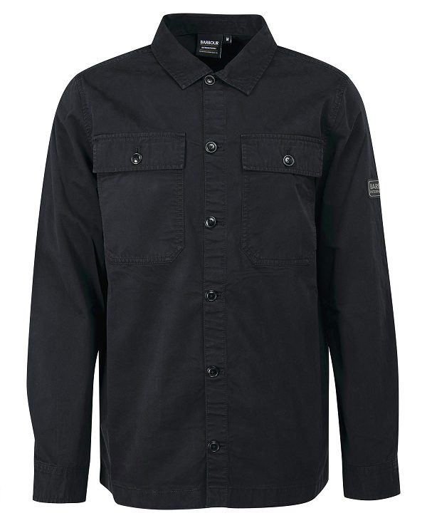 Barbour Adey Overshirt μαυρα | BABO87651
