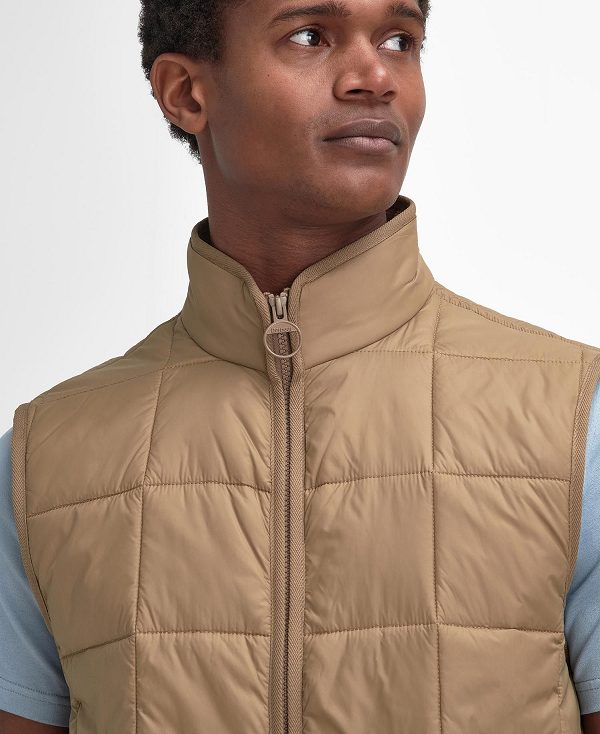 Barbour Amble Liddesdale Gilet Μπεζ | BABO87584