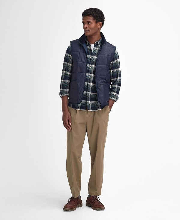 Barbour Amble Liddesdale Gilet σκουρο μπλε | BABO87583