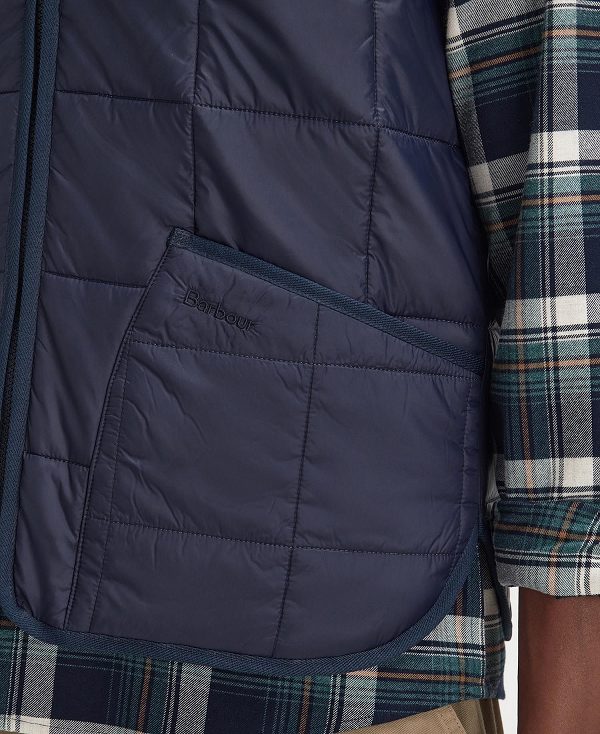 Barbour Amble Liddesdale Gilet σκουρο μπλε | BABO87583