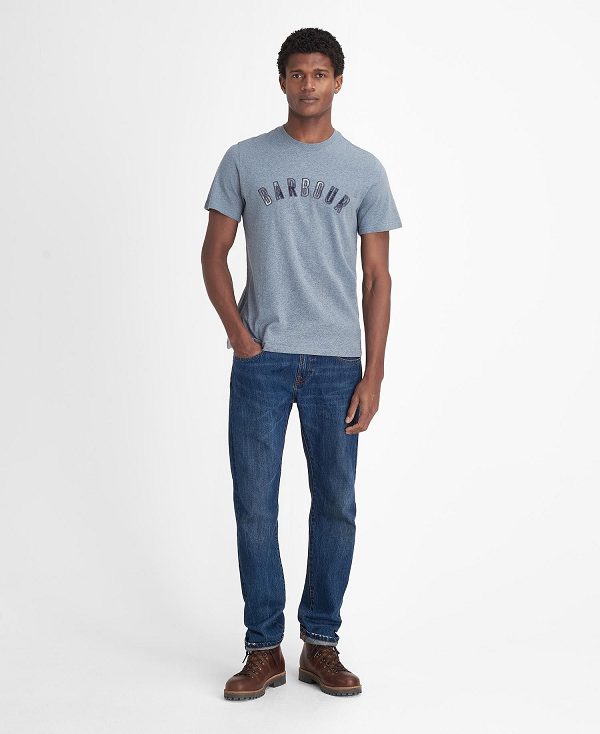 Barbour Ancroft T-shirt γκρι | BABO88397