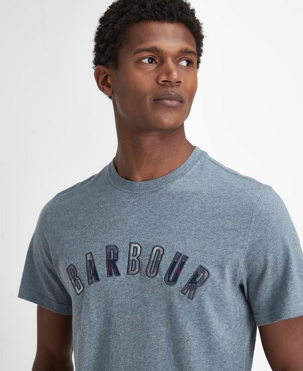 Barbour Ancroft T-shirt γκρι | BABO88397