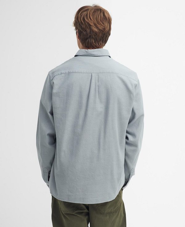 Barbour Angelo Relaxed Long-sleeved Shirt μπλε | BABO87922