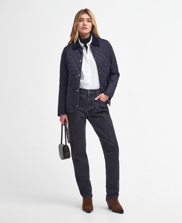 Barbour Annandale Quilted Jacket σκουρο μπλε | BABO89313
