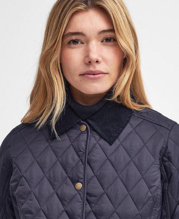 Barbour Annandale Quilted Jacket σκουρο μπλε | BABO89313