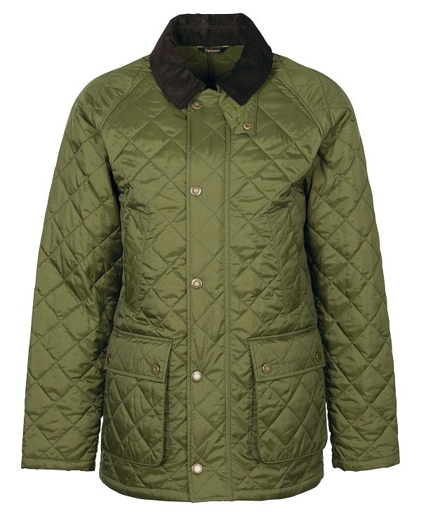 Barbour Ashby Quilted Jacket Ελιά | BABO87341