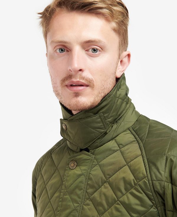 Barbour Ashby Quilted Jacket Ελιά | BABO87341