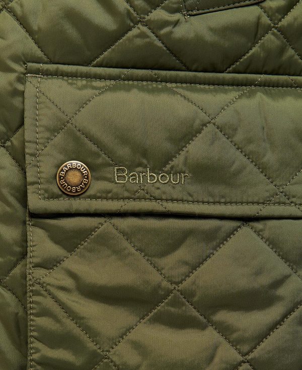 Barbour Ashby Quilted Jacket Ελιά | BABO87341