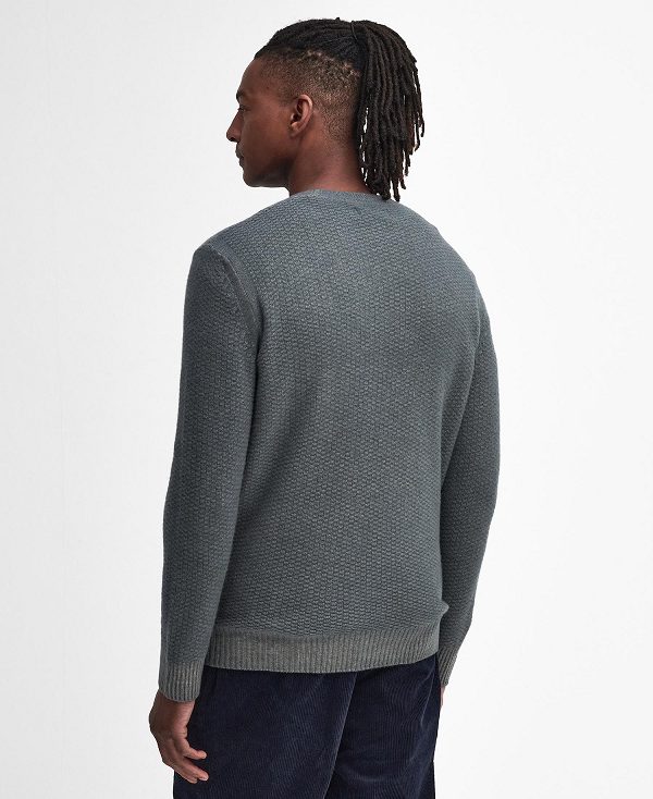 Barbour Aston Crew Neck Jumper πρασινο | BABO88651