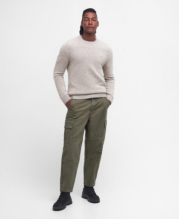 Barbour Atley Knitted Jumper γκρι | BABO88591