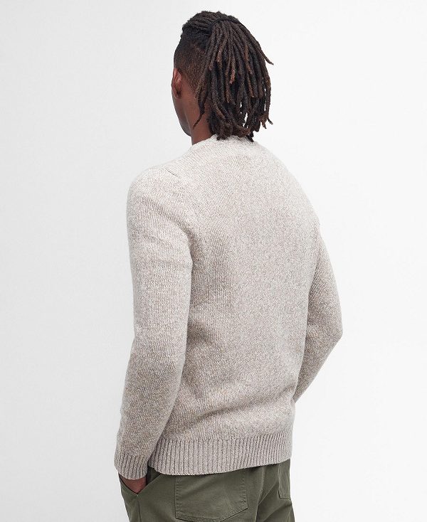 Barbour Atley Knitted Jumper γκρι | BABO88591