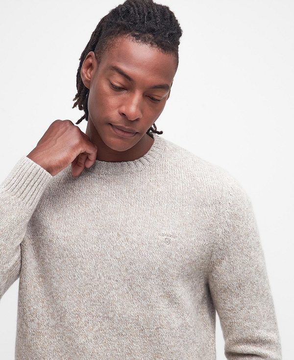 Barbour Atley Knitted Jumper γκρι | BABO88591