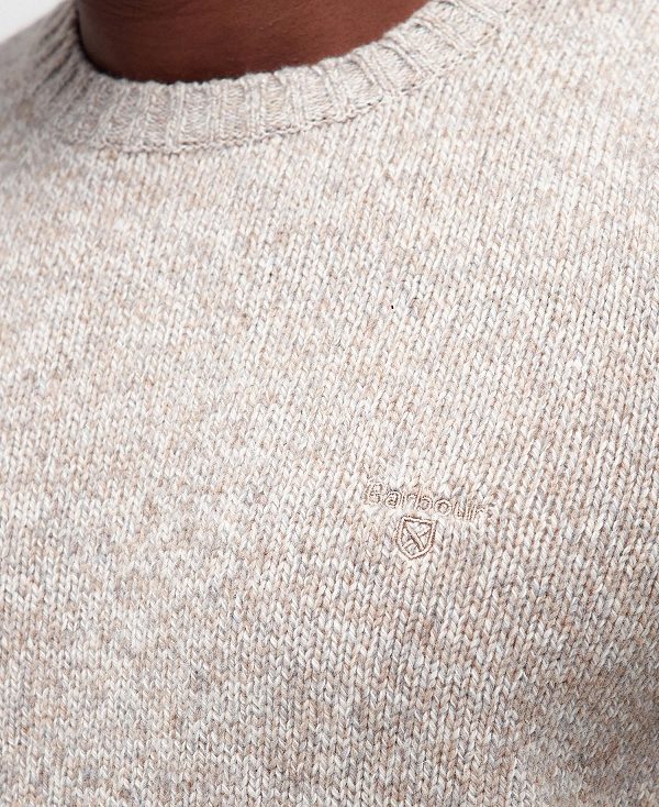 Barbour Atley Knitted Jumper γκρι | BABO88591