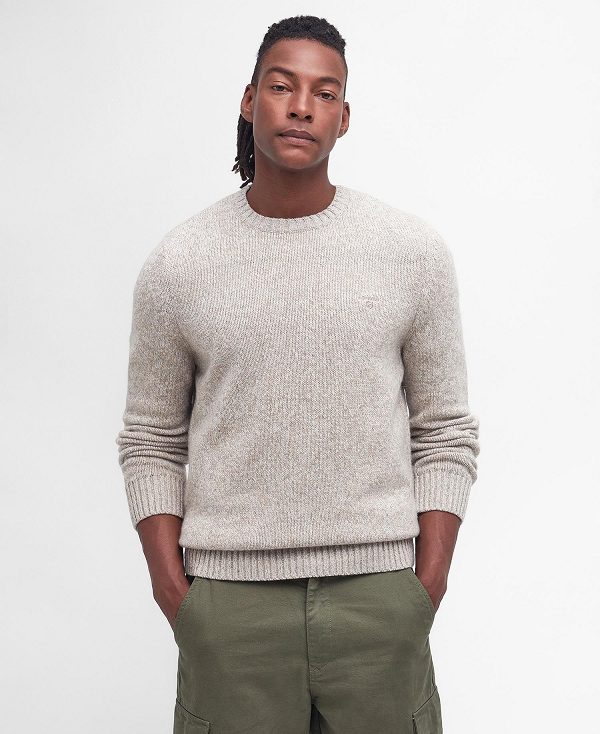 Barbour Atley Knitted Jumper γκρι | BABO88591