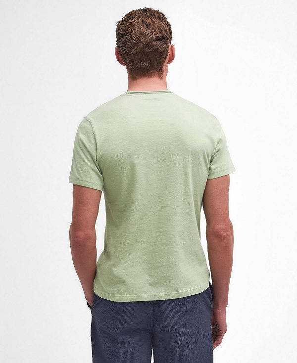 Barbour Austwick T-shirt πρασινο | BABO88379