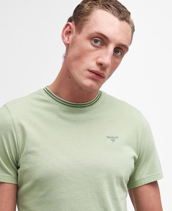 Barbour Austwick T-shirt πρασινο | BABO88379