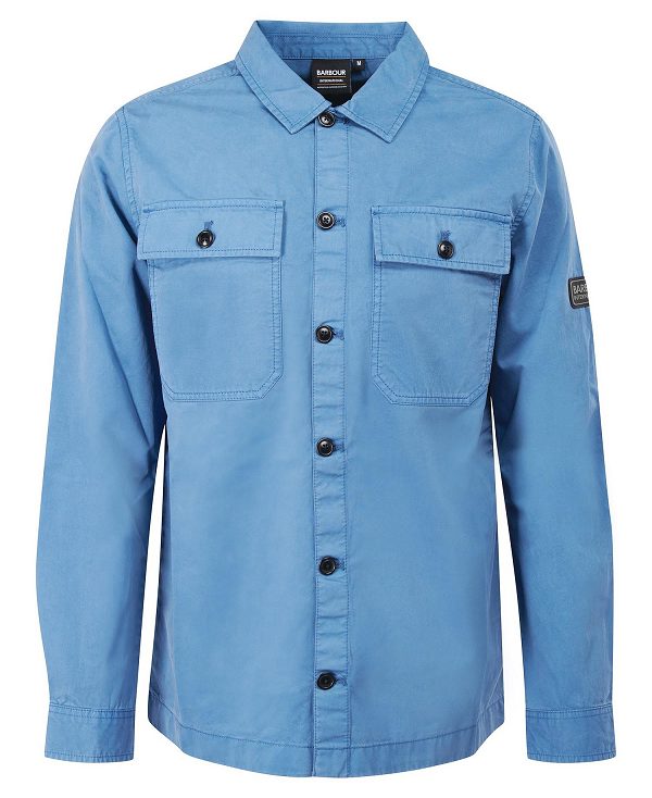 Barbour B.Intl Adey Overshirt μπλε | BABO87606