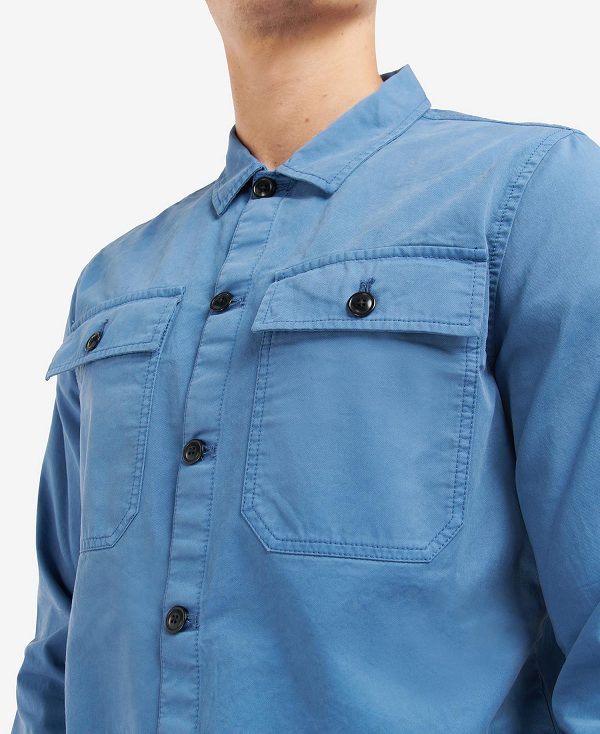 Barbour B.Intl Adey Overshirt μπλε | BABO87606
