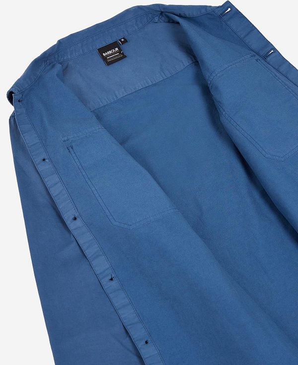 Barbour B.Intl Adey Overshirt μπλε | BABO87606