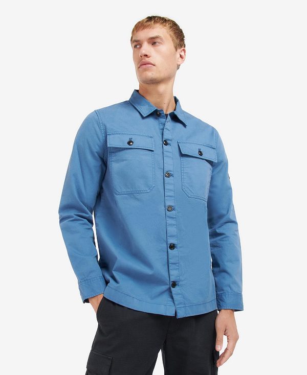 Barbour B.Intl Adey Overshirt μπλε | BABO87606
