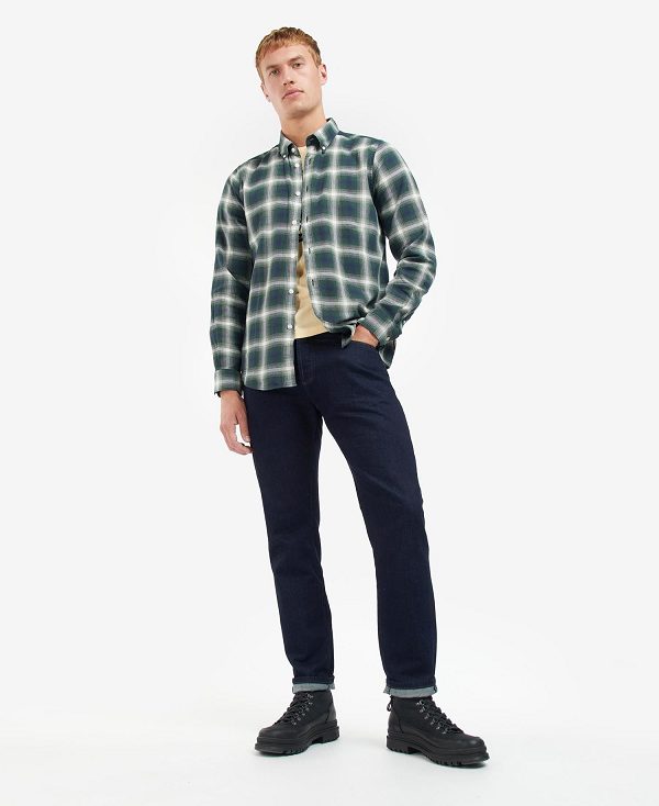 Barbour B.Intl Kershaw Shirt πρασινο | BABO87599