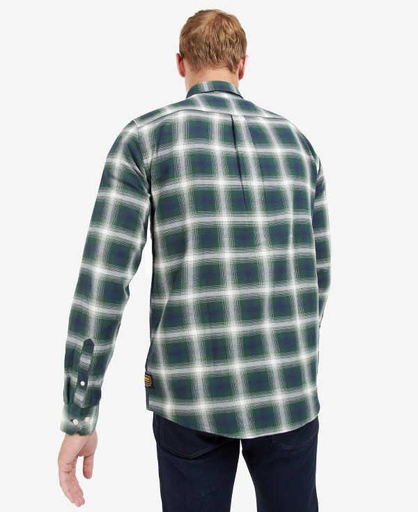 Barbour B.Intl Kershaw Shirt πρασινο | BABO87599