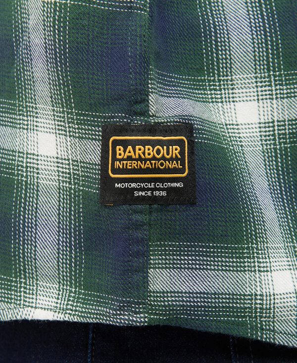 Barbour B.Intl Kershaw Shirt πρασινο | BABO87599