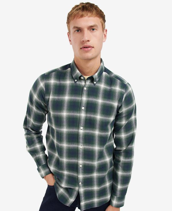 Barbour B.Intl Kershaw Shirt πρασινο | BABO87599