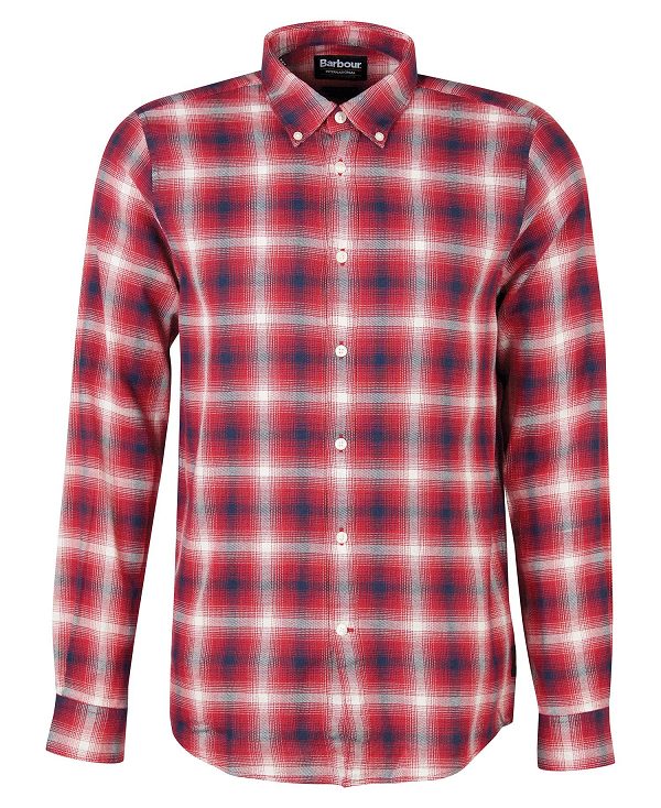 Barbour B.Intl Kershaw Shirt κοκκινα | BABO87603