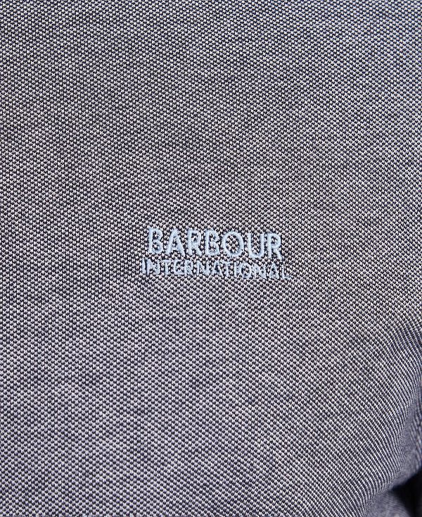 Barbour B.Intl Whateley Polo Shirt μπλε ασπρα | BABO88015