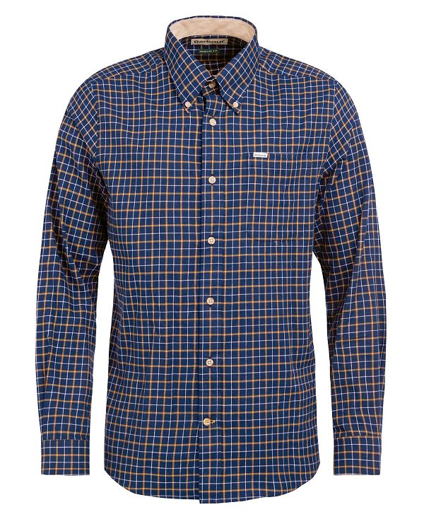 Barbour Bank Shirt μπορντο | BABO87918