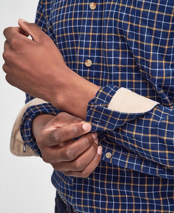 Barbour Bank Shirt μπορντο | BABO87918