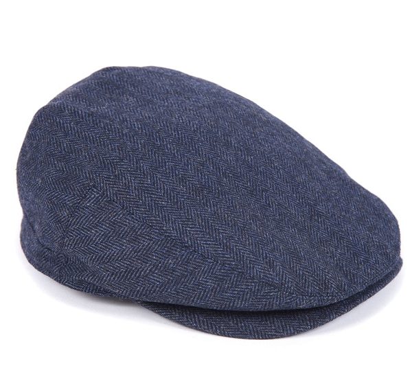 Barbour Barlow Flat Cap σκουρο μπλε | BABO89015
