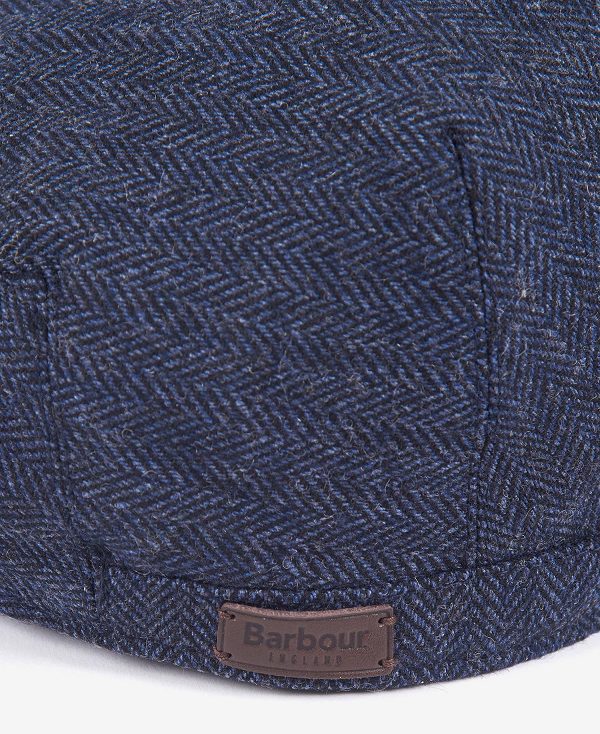 Barbour Barlow Flat Cap σκουρο μπλε | BABO89015