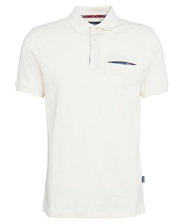 Barbour Barwick Polo Shirt ασπρα | BABO88120