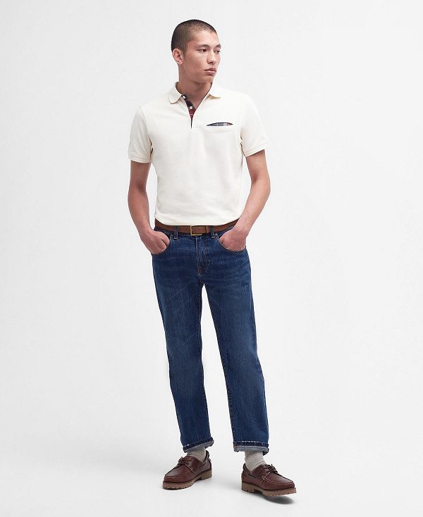 Barbour Barwick Polo Shirt ασπρα | BABO88120