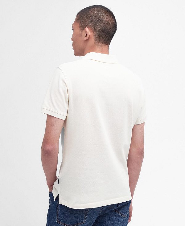 Barbour Barwick Polo Shirt ασπρα | BABO88120