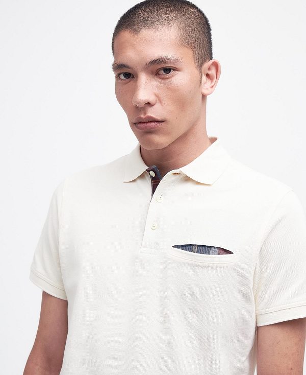 Barbour Barwick Polo Shirt ασπρα | BABO88120