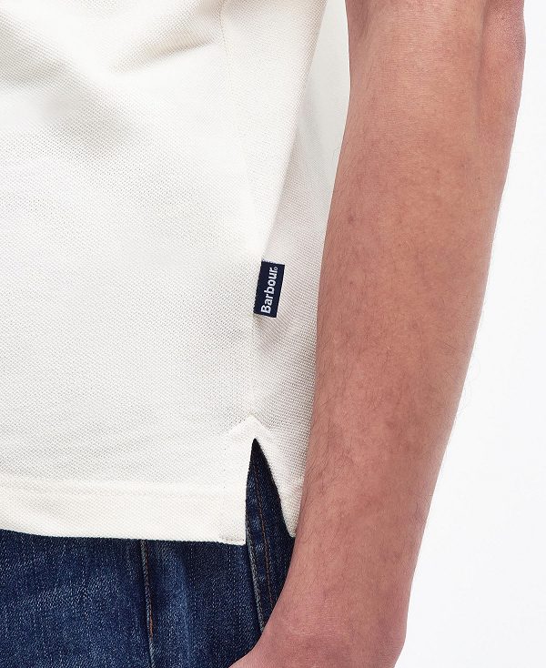 Barbour Barwick Polo Shirt ασπρα | BABO88120