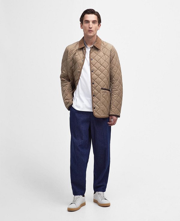 Barbour Baston Liddesdale Quilted Jacket σκουρο μπλε | BABO87344