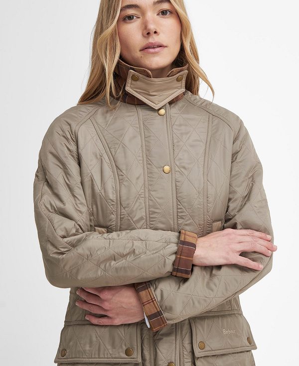 Barbour Beadnell Polarquilt Jacket καφε καφε | BABO89325