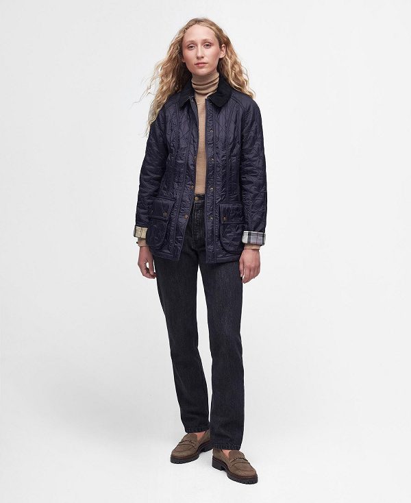 Barbour Beadnell Polarquilt Jacket σκουρο μπλε | BABO89345