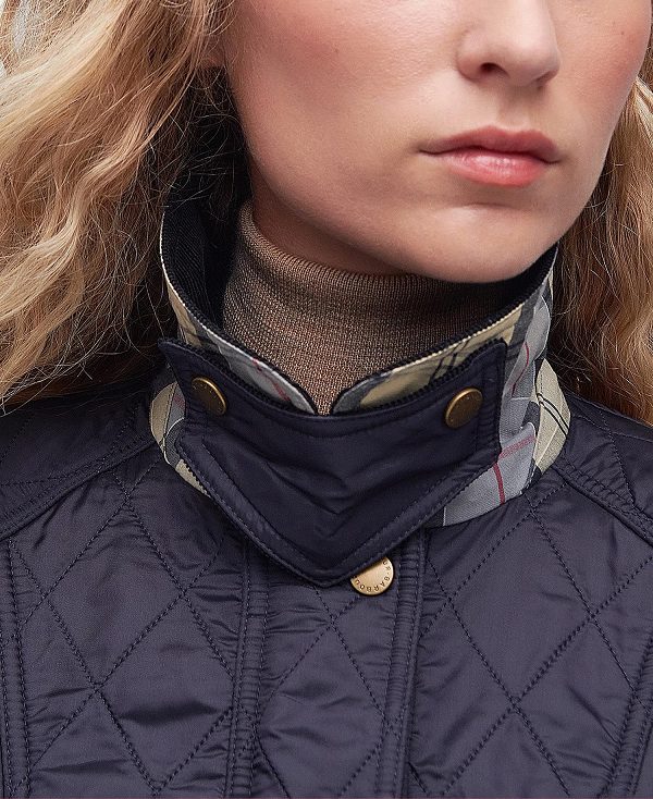 Barbour Beadnell Polarquilt Jacket σκουρο μπλε | BABO89345