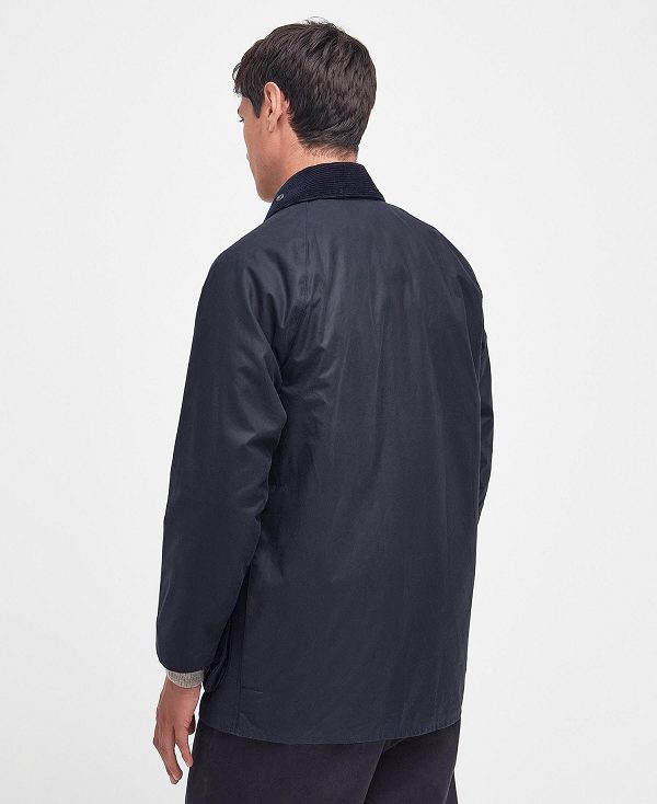 Barbour Beaufort® Waxed Jacket σκουρο μπλε | BABO87181