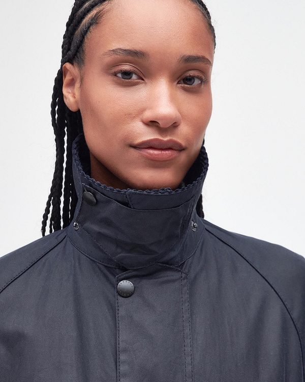 Barbour Beaufort® Waxed Jacket σκουρο μπλε | BABO87181