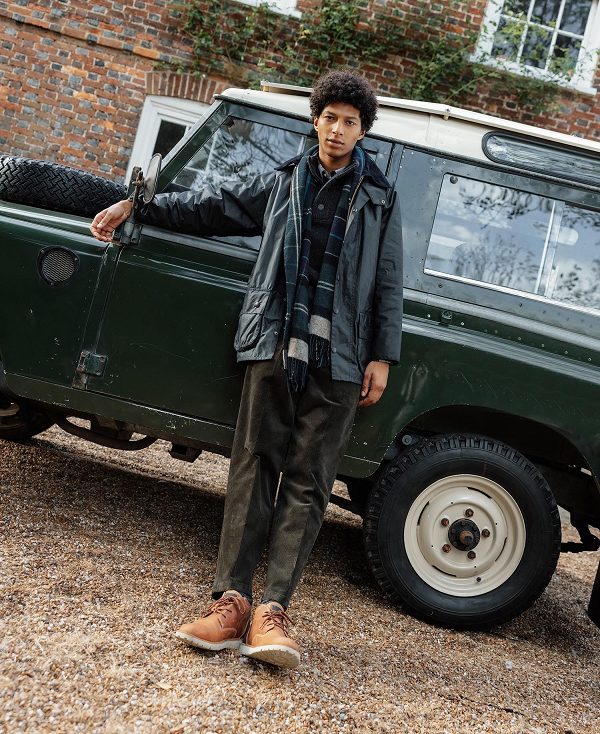 Barbour Beaufort® Waxed Jacket σκουρο μπλε | BABO87181