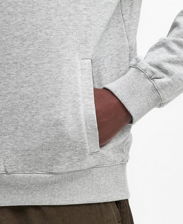 Barbour Beckhill Half-zip Sweatshirt γκρι | BABO88646