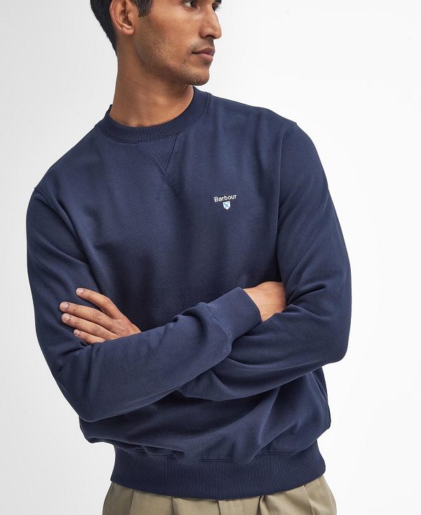 Barbour Beckhill Sweatshirt σκουρο μπλε | BABO88620