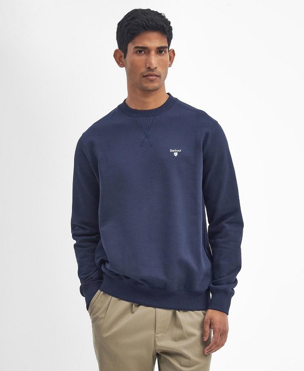 Barbour Beckhill Sweatshirt σκουρο μπλε | BABO88620