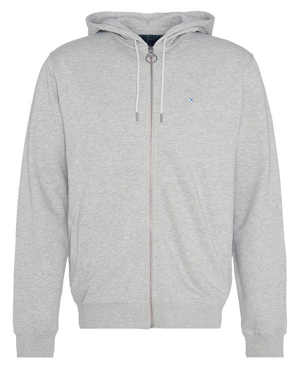 Barbour Beckhill Zip-up Hoodie γκρι | BABO88671
